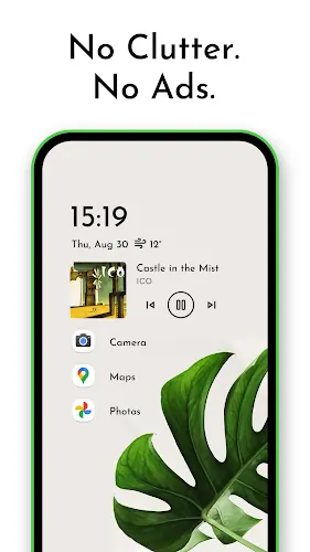 Clean and fresh launcher app for android